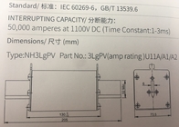 NH3LGPV630U11A 1100V DC 630A Photovoltaic Fuse
