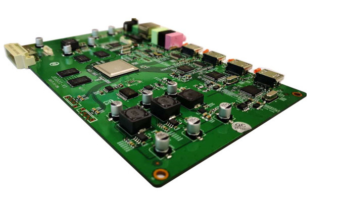 Security System PCB Assembly High Density Interconnected Customized Sizes