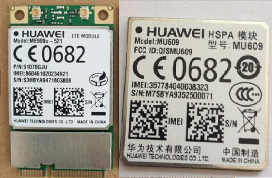 Mini PCI Express  3G Module HSPA M2M 14.4Mbps GPS MU609  For Huawei WCDMA