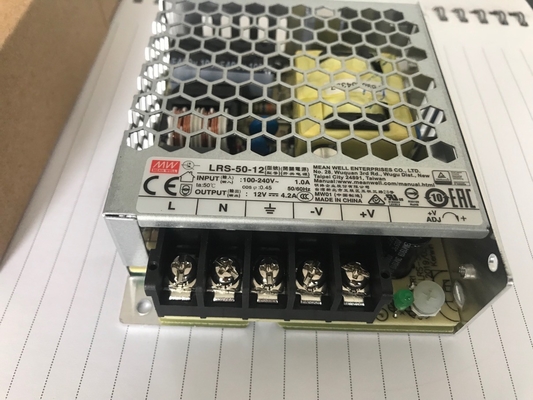 Single Output Switching Power Supply 12V DC 50W  Enclosed Frame LRS-50-12